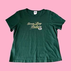 Y2k Green Bay Packers Baby Tee